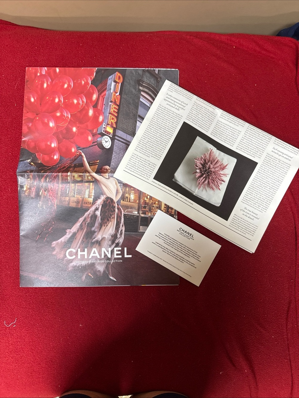 CHANEL MÉTIERS D'ART 2026 COLLECTION Poster Magazine - Picture 11 of 11